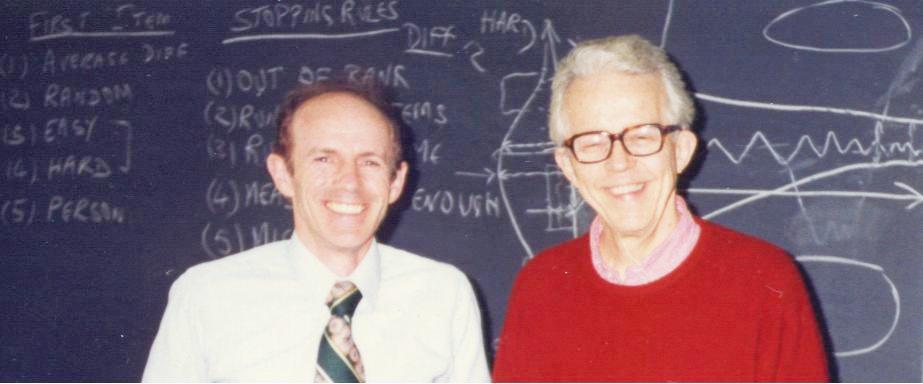 Mike Linacre and Ben Wright discuss CAT, ca. 1990