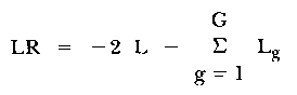 Likelihood ratio