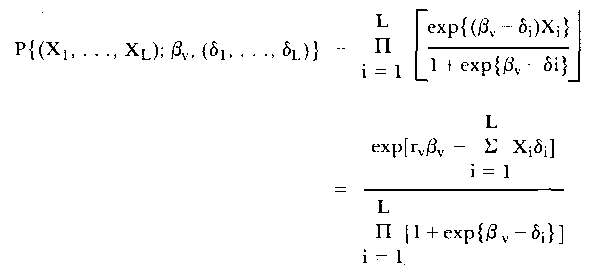 Dichotomous likelihood