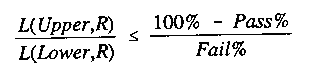 pass-fail uncertainty