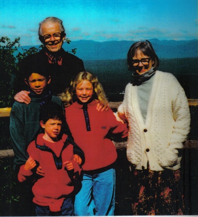 Ben Wright and family