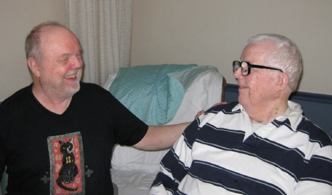 Ed Bouchard (left) and Benjamin Drake Wright, 2012